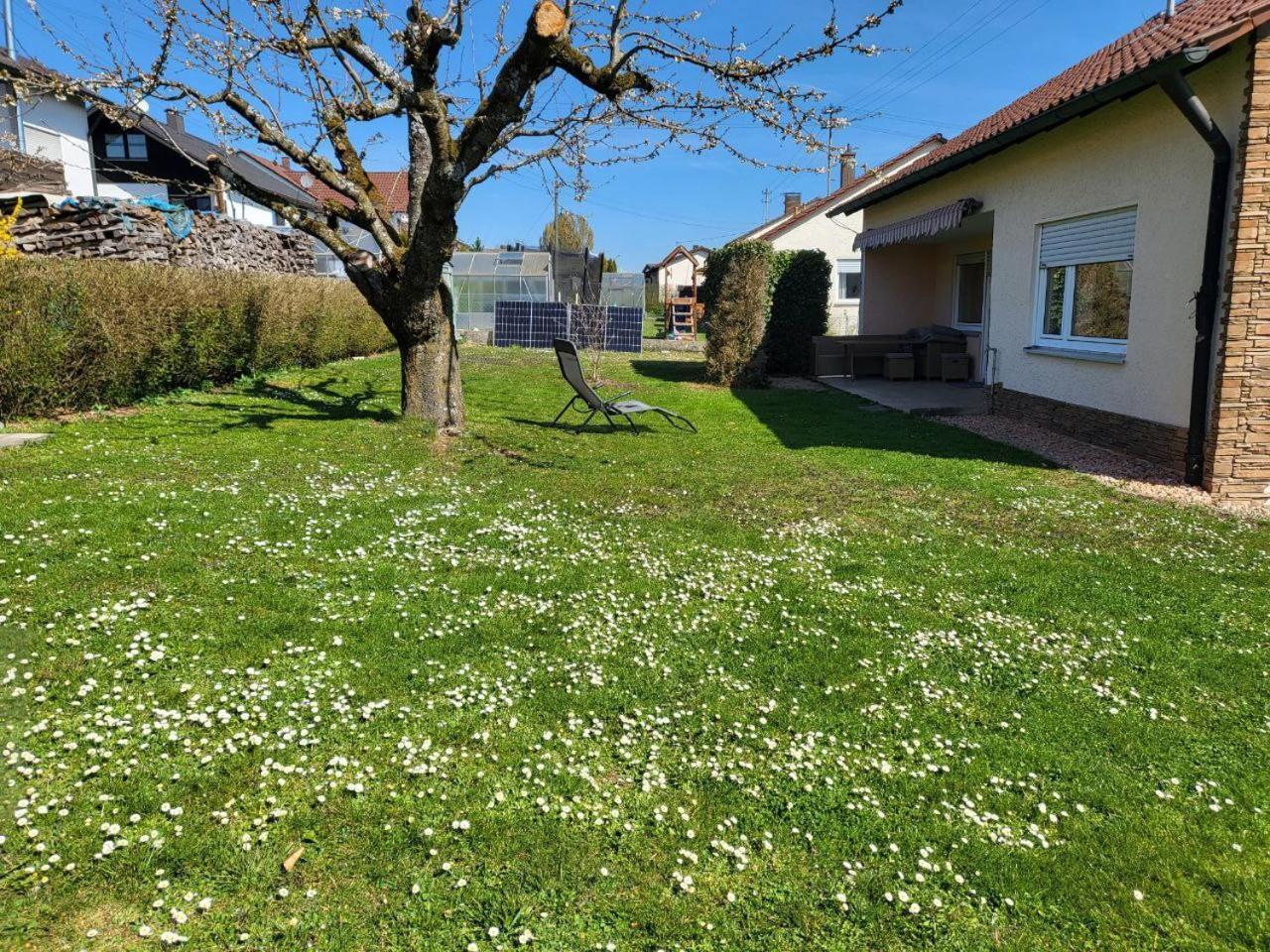 Ferienwohnung Naehe Legoland Mit Grossem Garten Und Terrasse Sontheim an der Brenz Екстериор снимка